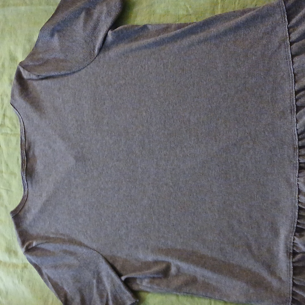 AnyBody Gray and White Tops Set - Picture 8 of 9